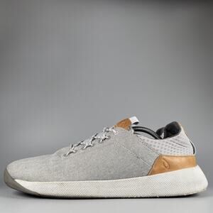 Olukai Nanea Li Men's Size 11.5 Gray Tan Casual Sneakers Lace Up Walking Shoes